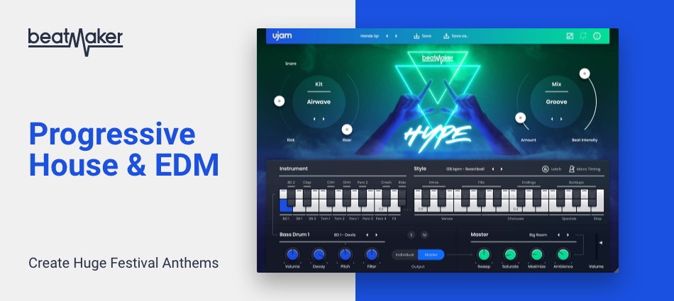 Ujam Beatmaker HYPE - House & EDM (Latest Version)